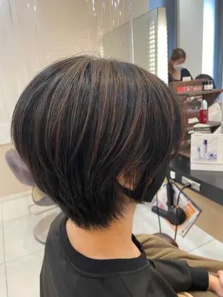 ショート カラー リリー /Men's/パーマのヘアスタイル