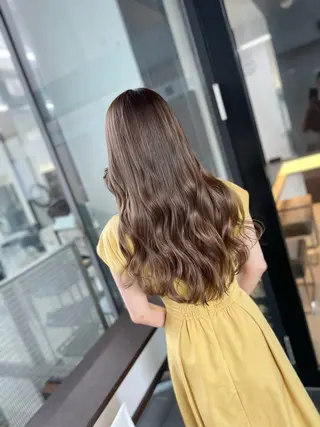 セミロング カラー BOOTH share saron所属・今井 勝也のヘアスタイル