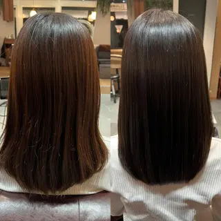 セミロング カラー 【ツヤ髪を叶える】 店長 平間 響のヘアスタイル