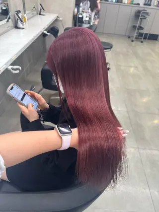 ロング カラー 🪞ハイトーン🪞 🤍waka🤍のヘアスタイル