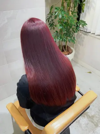 ロング カラー 韓国顔まわり/前髪 /レイヤー/いつきのヘアスタイル