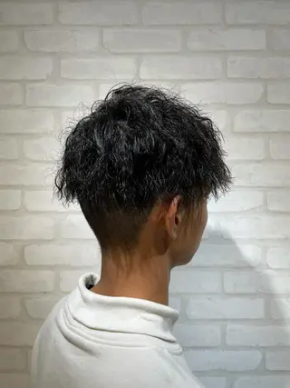 ミディアム パーマ メンズ 🌞谷川 幸也🌞のヘアスタイル