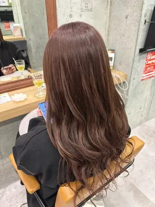 ロング ユイナ カラーモデル大募集のヘアスタイル