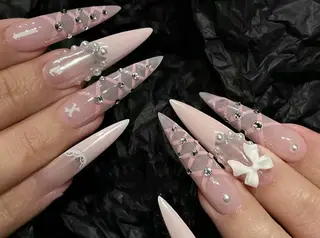 ネイル AND Nail 長さだし専門新宿店のネイルデザイン