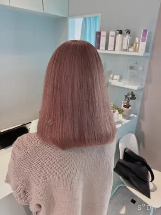 ミディアム カラー 🪄池袋ハイトーン 🪄ブリーチカラーのヘアスタイル