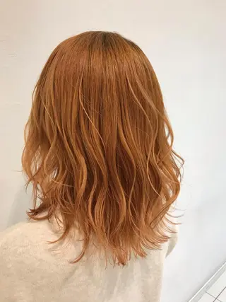 セミロング カラー ✂︎newi池袋✂︎ 長谷川寛のヘアスタイル