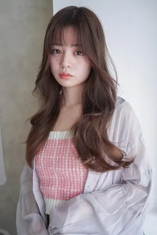 ロング ANGELICA JR奈良店のヘアスタイル