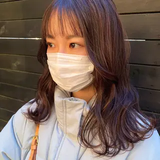 ロング カラー 高橋 舟太郎のヘアスタイル