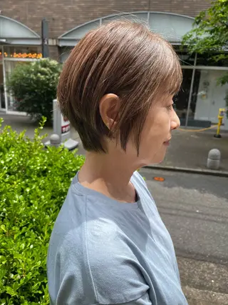 ショート ROSSO Hair&SPA 香椎宮前店所属・SHIINA 香椎宮前店のヘアスタイル