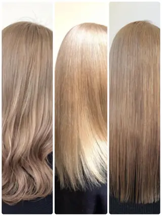 ロング カラー ハイトーンカラー 🦋yuri🦋のヘアスタイル