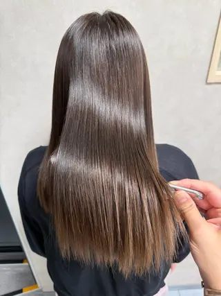 ロング パーマ Ash桜木町🐶 勝島 翔のヘアスタイル