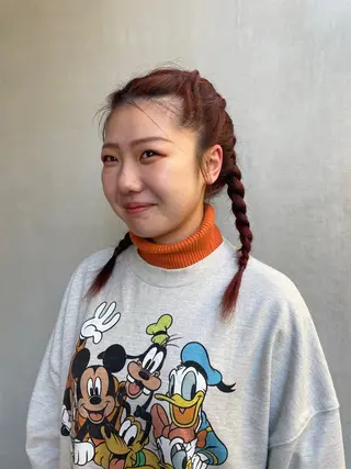 ヘアアレンジ 🌈HAPPYになる hair🌈ユウカのヘアスタイル