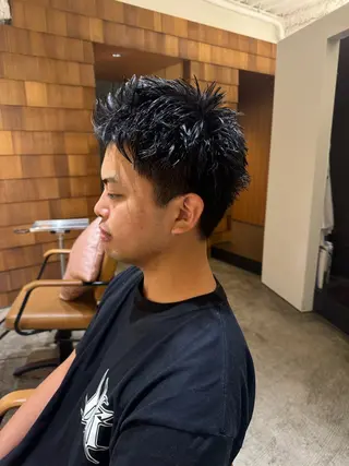 メンズ 骨格診断美容師 メンズパーマ中島年紀のヘアスタイル