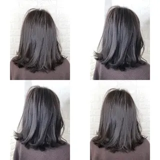 ミディアム カラー KIZU 髪質改善 オカルト怪談のヘアスタイル