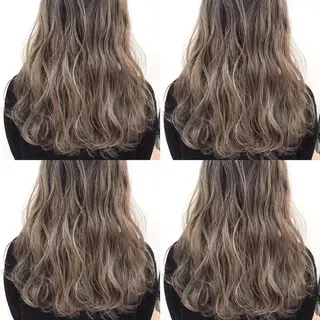 パーマ 東梅田エリアカラー ヘアセットNo. 1のヘアスタイル