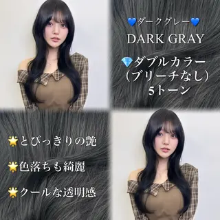 ロング 韓国ヘア特化 TAKESHIのヘアスタイル