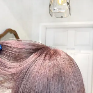 カラー スミレ /メンズ /コーンロウのヘアスタイル