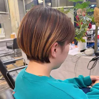 ショート ROBBY表参道所属・木村【似合わせ ショート】無料✨のヘアスタイル