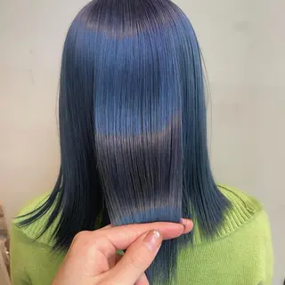 ミディアム カラー レイヤー専門家 ダブルカラー修のヘアスタイル