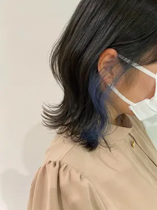 ミディアム GO TODAY SHAiRE SALON 原宿Stella店所属・𓍯柔らかhair 𓍯 yukinoのヘアスタイル