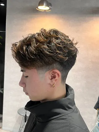 パーマ スペインカールパーマ 特化/しょうま🌟のヘアスタイル