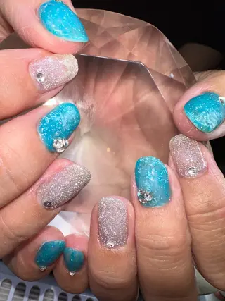 ミディアム YOKOSUKA⚓️ KIRaRa💅のネイルデザイン