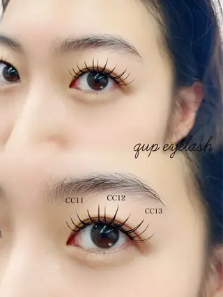 マツエク・マツパ qup eyelash井畑のマツエク・マツパデザイン