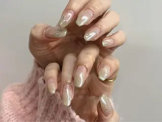 ネイル rina ニュアンス♡ワンホンのネイルデザイン