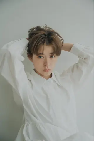 ショート パーマ ササキ ヨシヒトのヘアスタイル