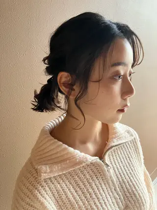 ヘアアレンジ あかり🌷ナチュラル 、透明感カラーのヘアスタイル