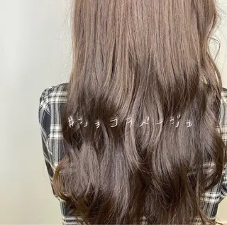 ロング カラー ヘアアレンジ HAIRSALONLOOP所属・川上 麻梨阿のヘアスタイル