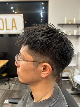 メンズ 井上 美織のヘアスタイル