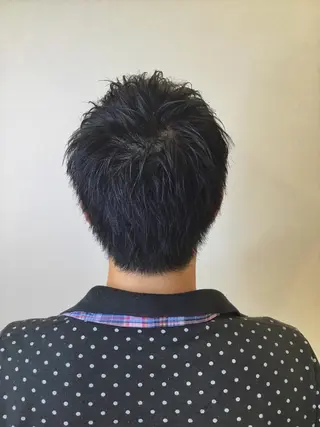 ショート メンズ 齋藤 らいのヘアスタイル