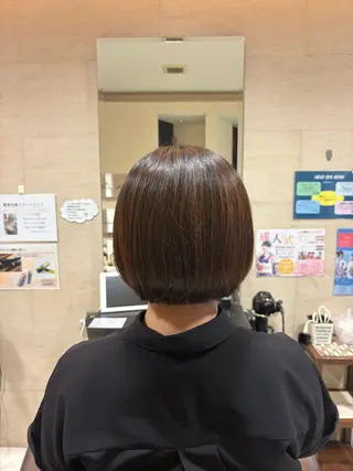 ショート ショートボブモデル募 集中🎀Ruka🎀のヘアスタイル