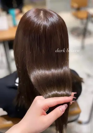 カラー 艶髪ワンホンヘア🩶 ayaha🩶のヘアスタイル