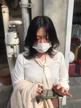 ミディアム カラー Rondo岐阜公式/ 岐阜No.1髪質改善のヘアスタイル