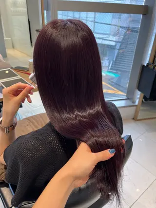 セミロング stylist ◎RUKI.のヘアスタイル