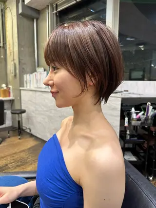 ショート ROBBY表参道所属・木村【似合わせ ショート】無料✨のヘアスタイル