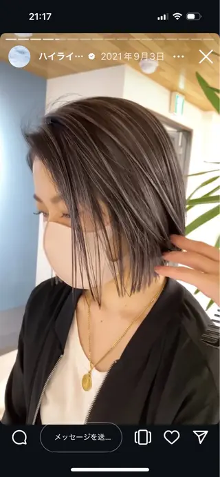 ショート カラー ETOILE所属・上田 美尋(Mihiro)のヘアスタイル