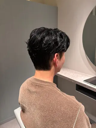 パーマ メンズ [amu]kaho /メンズカット🧃のヘアスタイル