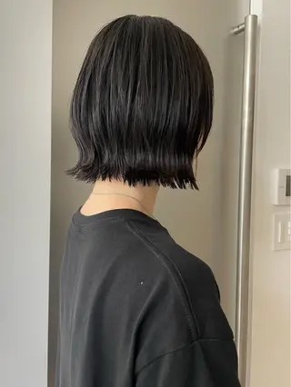 ミディアム SAUT銀座所属・石川玲菜/ 髪質改善ボブ/メンズのヘアスタイル