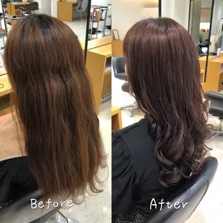 セミロング 瀧尻 涼のヘアスタイル