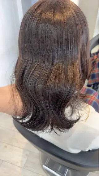 カラー miyu/ボブ/ 透明感カラー/栄のヘアスタイル