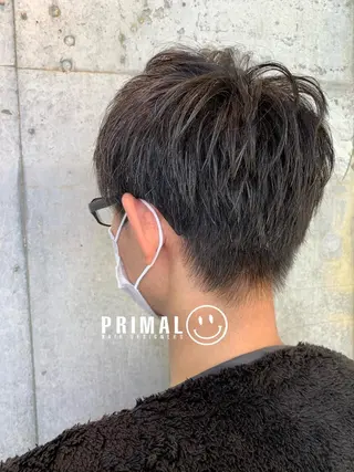 ショート メンズ 佐瀬竜矢PRIMAL /portのヘアスタイル