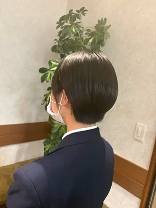 ショート 阿部 叶夢のヘアスタイル