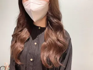 セミロング ヘアアレンジ 髪質改善&Spa fee by carrefour 大橋店[フィー・バイ・カルフール大橋]所属・stylist Yukieのヘアスタイル