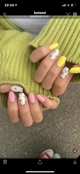 ネイル Ash関内ネイリスト 荒木のネイルデザイン