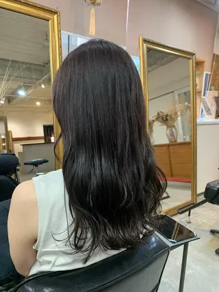 ロング カラー LEB所属・下河 宗太のヘアスタイル