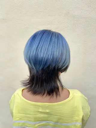 ミディアム カラー RUBEUS【ルベウス】所属・✨艶々カラー🎨 杉本賢人のヘアスタイル