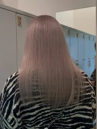 ロング カラー 渡邊 海里のヘアスタイル